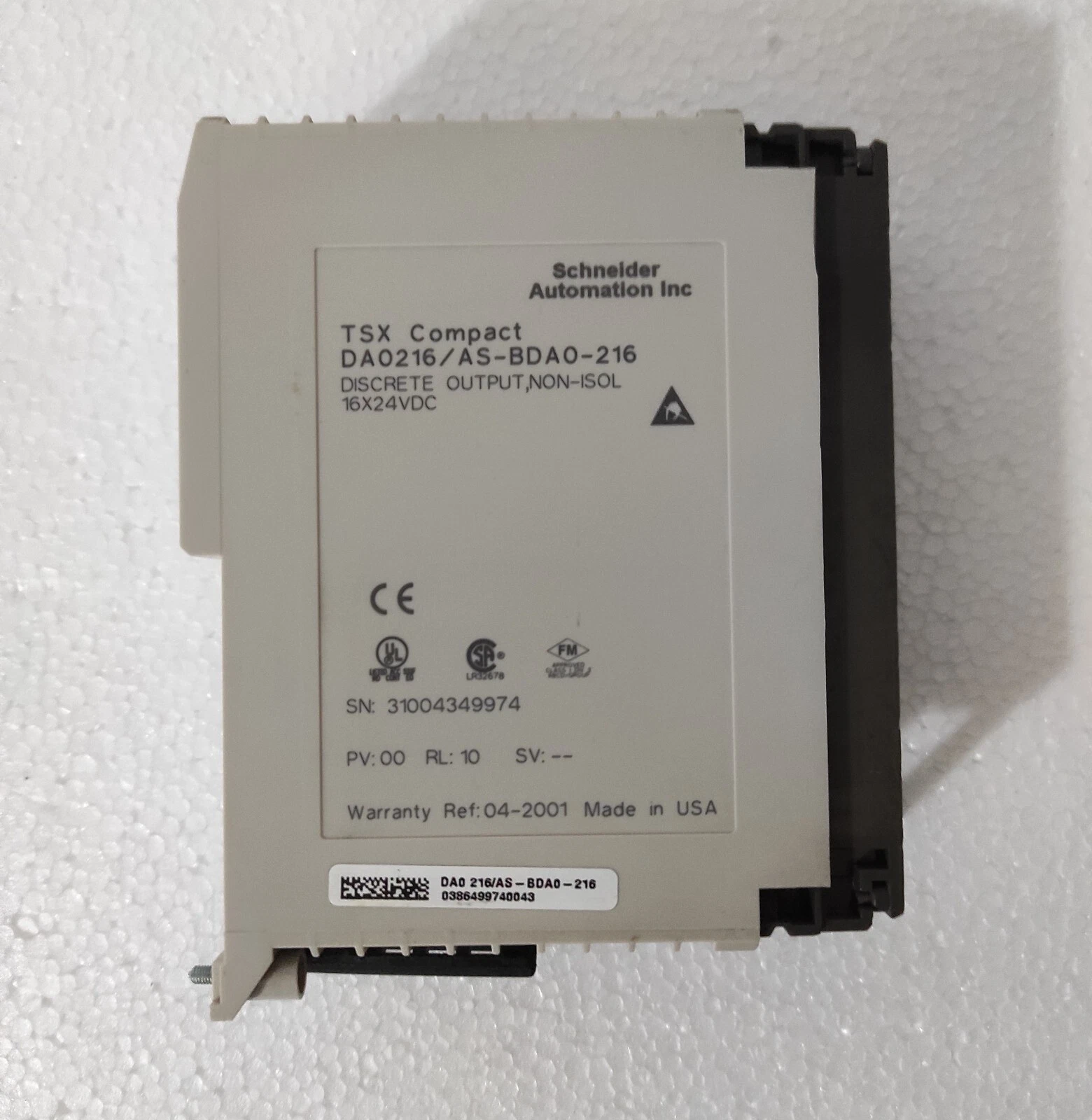 Schneider Automation DAO216 / AS-BDAO-216 TSX Compact PLC Module